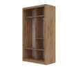 Ντουλάπα με καθρέφτη Linea 120x60x215cm Χρυσό Δρυς Ντουλάπα με καθρέφτη Linea 120x60x215cm Χρυσό Δρυς