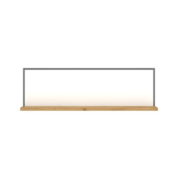 Ράφι Επιτοίχιο Palmor Χρυσό Δρυς-Λευκό 77x23.5x24.5cm Ράφι Επιτοίχιο Palmor Χρυσό Δρυς-Λευκό 77x23.5x24.5cm