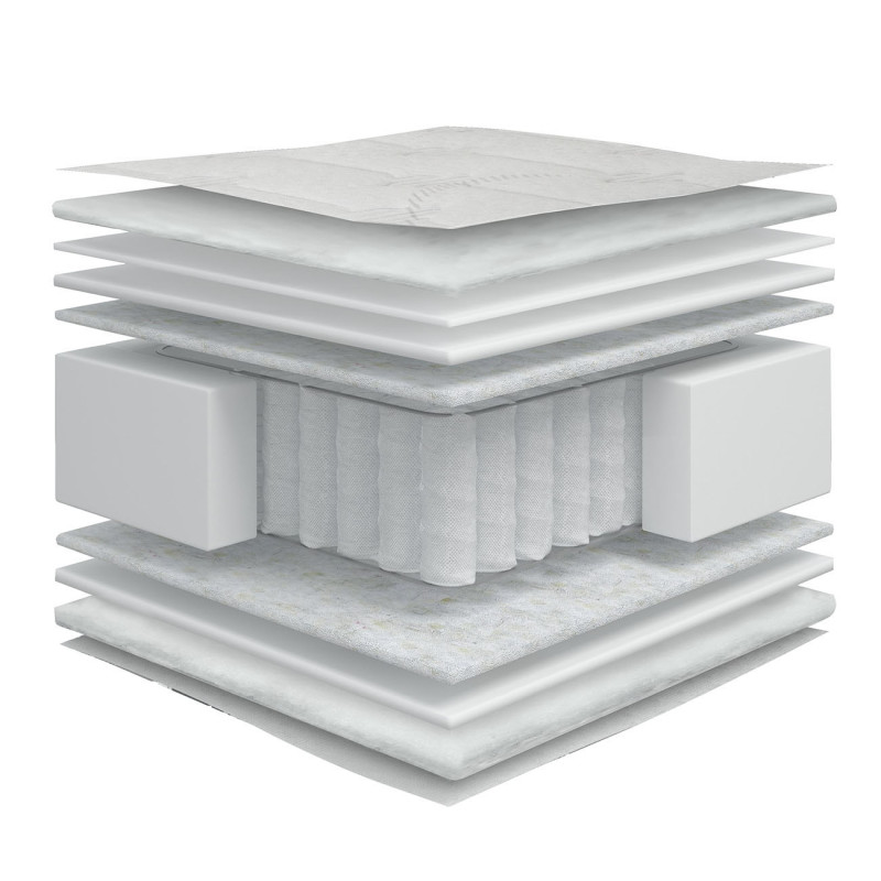 ΣΤΡΩΜΑ VELVET 3D Ημίδιπλο (CHIC STROM) 140x200x23cm ΣΤΡΩΜΑ VELVET 3D Ημίδιπλο (CHIC STROM) 140x200x23cm
