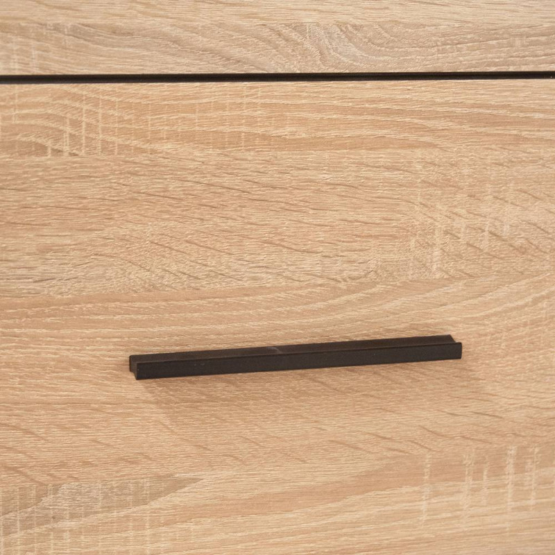 Ντουλάπα Μονόφυλλη Εισόδου Solo 55x34x197 Sonoma Wenge και MDF Ντουλάπα Μονόφυλλη Εισόδου Solo 55x34x197 Sonoma Wenge και MDF