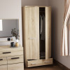 Ντουλάπα Δίφυλλη Top Mix Sonoma 80x57x183cm Ντουλάπα Δίφυλλη Top Mix Sonoma 80x57x183cm