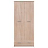 Ντουλάπα Δίφυλλη Top Mix Sonoma 80x57x183cm Ντουλάπα Δίφυλλη Top Mix Sonoma 80x57x183cm