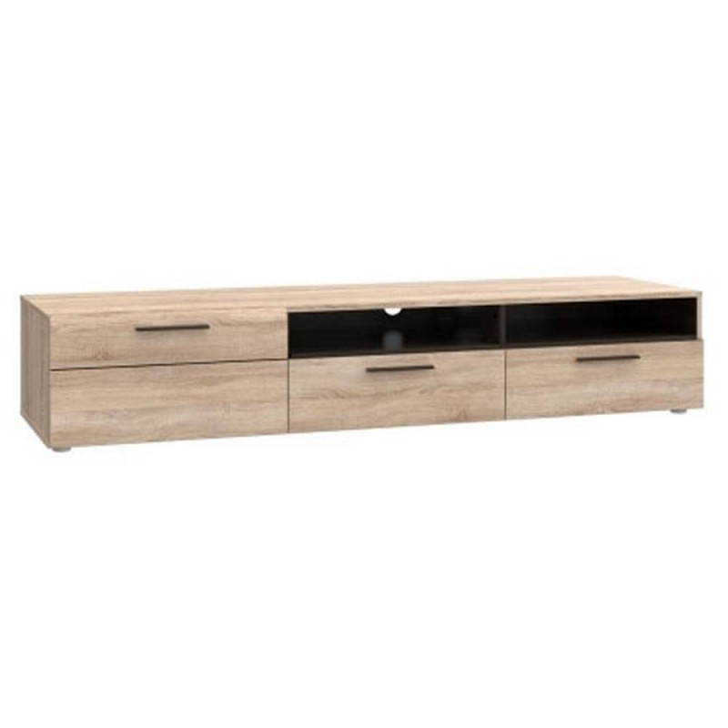 Έπιπλο TV Solo 180x52x34cm δεξί Sonoma-Wenge MDF Καμπυλωτό τελείωμα στις πόρτες Έπιπλο TV Solo 180x52x34cm δεξί Sonoma-Wenge MDF Καμπυλωτό τελείωμα στις πόρτες