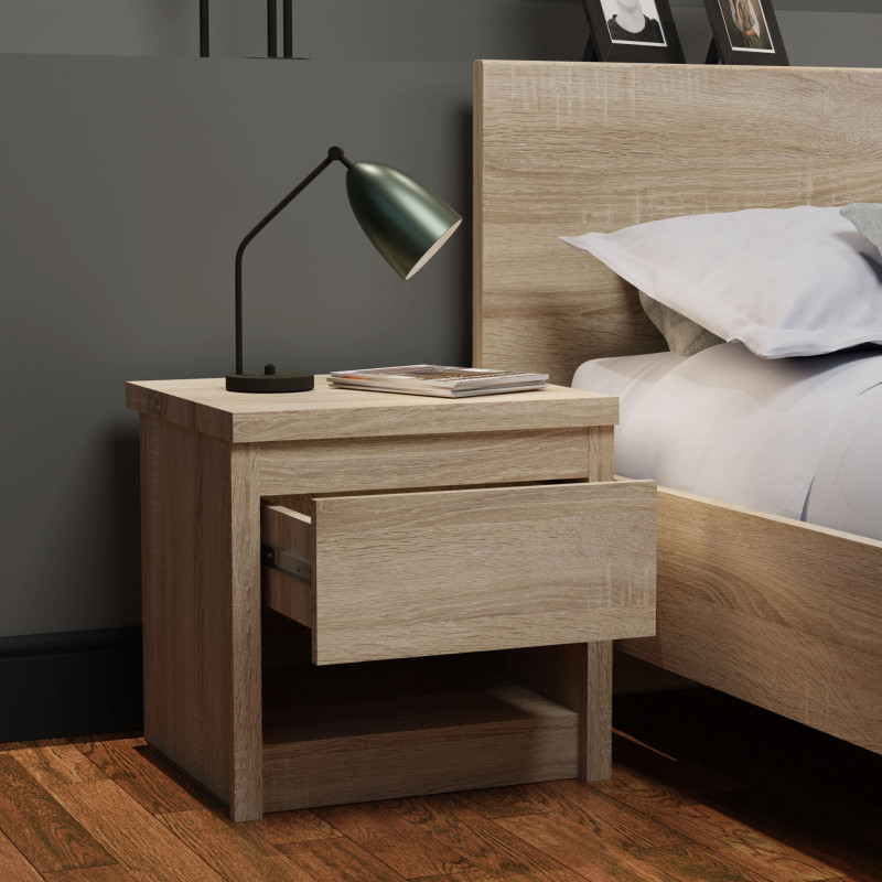 Κομοδίνο Norton Sonoma 46.4x42x45εκ Κομοδίνο Norton Sonoma 46.4x42x45εκ
