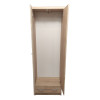 Ντουλάπα Δίφυλλη Top Mix 60x33x183cm Σονόμα με Καθρέπτη Ντουλάπα Δίφυλλη Top Mix 60x33x183cm Σονόμα με Καθρέπτη
