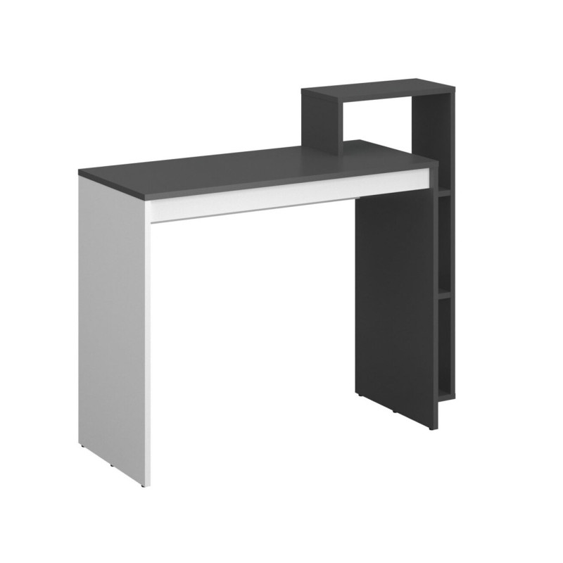 Γραφείο 110ΝSΟ Γραφίτη-Λευκό 110x40x90cm Γραφείο 110ΝSΟ Γραφίτη-Λευκό 110x40x90cm