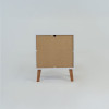 Κομοδίνο Timmy Λευκό-Γραφίτη-Γκρι 46.8x36x57.1cm Κομοδίνο Timmy Λευκό-Γραφίτη-Γκρι 46.8x36x57.1cm