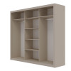Ντουλάπα Grandio Cashmere 250x60x215cm Ντουλάπα Grandio Cashmere 250x60x215cm