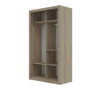 Ντουλάπα Linea Σονόμα 120x60x215cm Ντουλάπα Linea Σονόμα 120x60x215cm