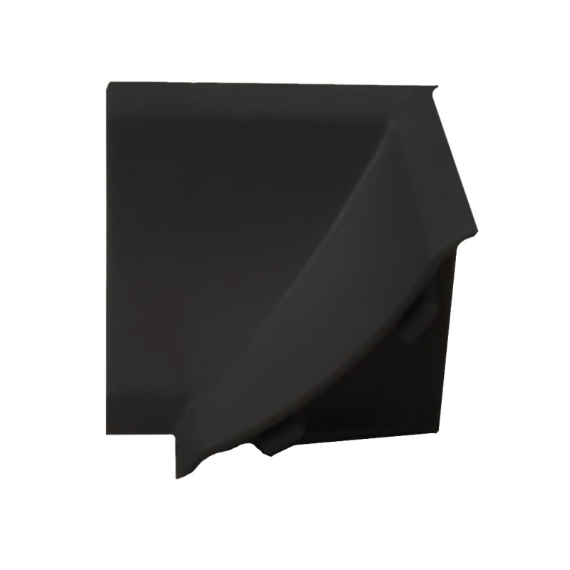 Γωνία Εσωτερική Αρμοκάλυπτρου Μαύρη 4x2.5x4cm Γωνία Εσωτερική Αρμοκάλυπτρου Μαύρη 4x2.5x4cm
