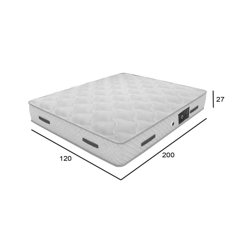 ΣΤΡΩΜΑ FRESH 3D Ημίδιπλο (CHIC STROM) 120x200x27 ΣΤΡΩΜΑ FRESH 3D Ημίδιπλο (CHIC STROM) 120x200x27
