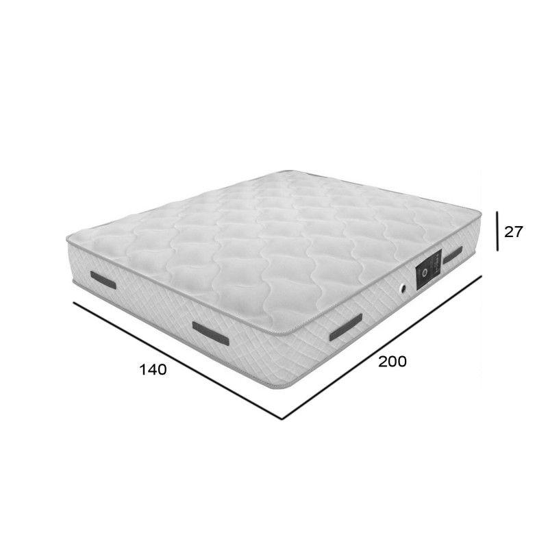 ΣΤΡΩΜΑ FRESH 3D Ημίδιπλο (CHIC STROM) 140x200x27cm ΣΤΡΩΜΑ FRESH 3D Ημίδιπλο (CHIC STROM) 140x200x27cm