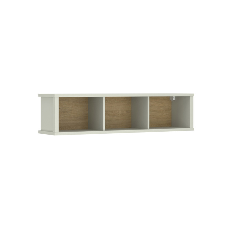 Κρεμαστό Ράφι Karin Cashmere-Evoke Oak 126x30x30.5cm Κρεμαστό Ράφι Karin Cashmere-Evoke Oak 126x30x30.5cm