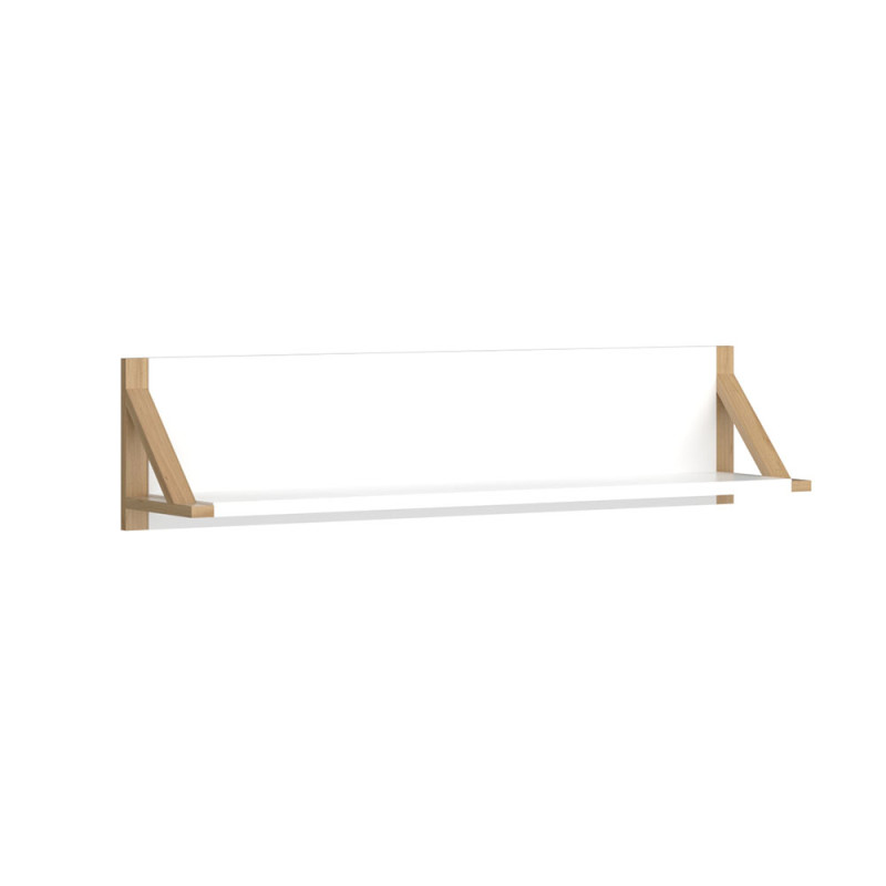 Ράφι Επιτοίχιο Belle Λευκό 96x20.5x22.5cm Ράφι Επιτοίχιο Belle Λευκό 96x20.5x22.5cm