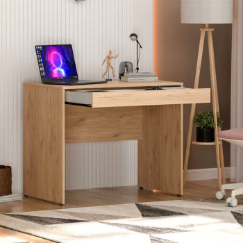 Γραφείο εργασίας Vareno Megapap χρώμα florida oak 90x55x75εκ. Γραφείο εργασίας Vareno Megapap χρώμα florida oak 90x55x75εκ.