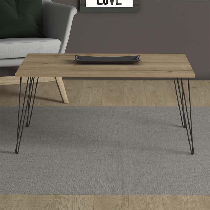 Τραπεζάκι σαλονιού Fiona Megapap χρώμα oak 90x55x43εκ. Τραπεζάκι σαλονιού Fiona Megapap χρώμα oak 90x55x43εκ.