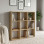 Βιβλιοθήκη Cube Megapap χρώμα sapphire oak 90x30x90εκ.