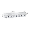 Κρεμάστρα τοίχου Vettini Megapap χρώμα sapphire oak 100x12x20εκ. Κρεμάστρα τοίχου Vettini Megapap χρώμα sapphire oak 100x12x20εκ.