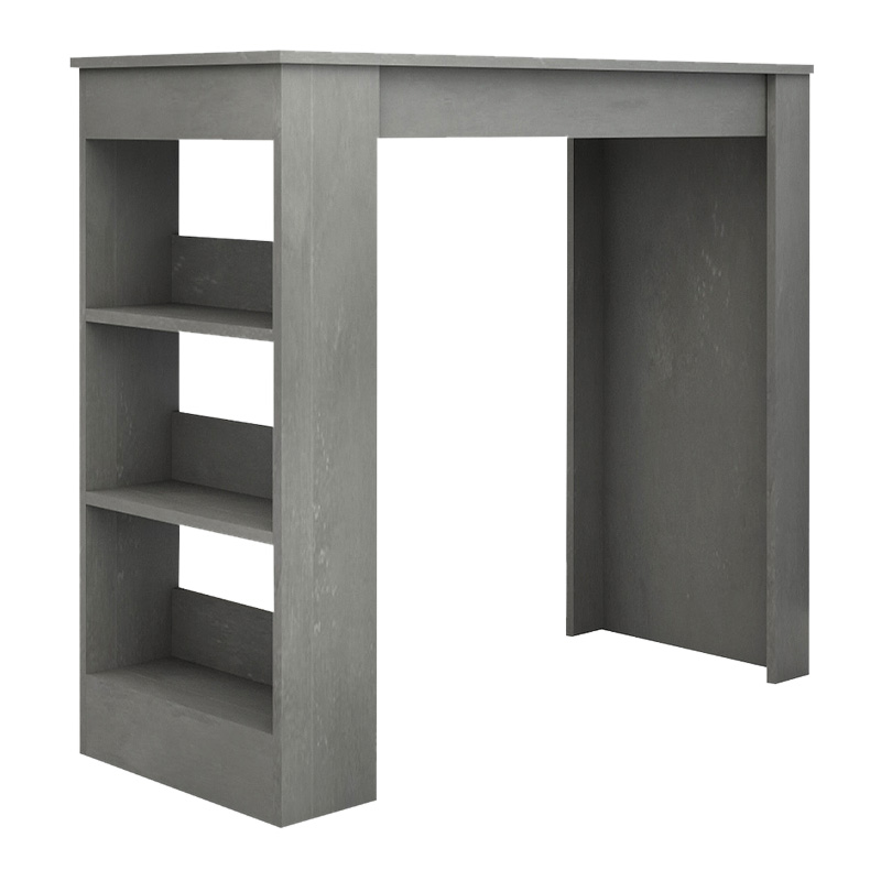 Τραπέζι μπαρ Deep Megapap χρώμα γκρι σκυροδέματος 120x50x100εκ. Τραπέζι μπαρ Deep Megapap χρώμα γκρι σκυροδέματος 120x50x100εκ.