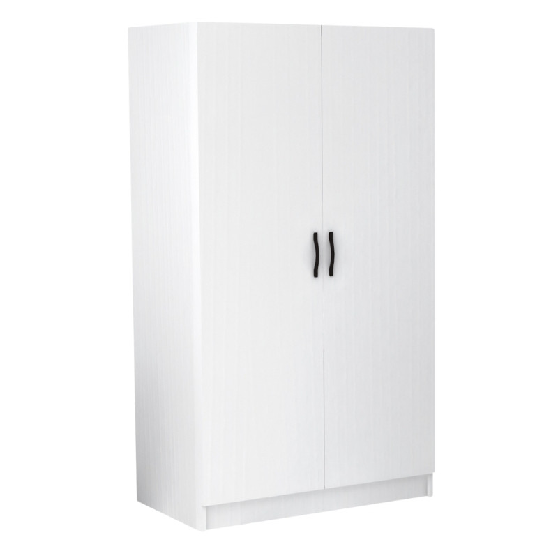 Ντουλάπα ρούχων Victoria Megapap δίφυλλη χρώμα λευκό 100x60x181εκ. Ντουλάπα ρούχων Victoria Megapap δίφυλλη χρώμα λευκό 100x60x181εκ.