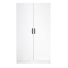 Ντουλάπα ρούχων Victoria Megapap δίφυλλη χρώμα λευκό 100x60x181εκ. Ντουλάπα ρούχων Victoria Megapap δίφυλλη χρώμα λευκό 100x60x181εκ.