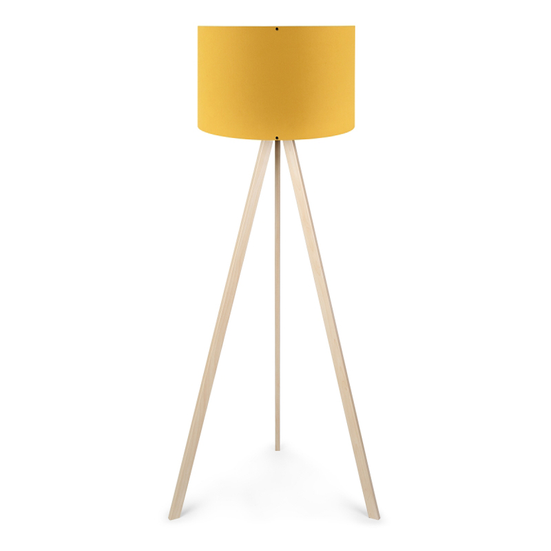 Φωτιστικό δαπέδου Rosling Megapap Mdf/ύφασμα Pvc χρώμα φυσικό/κροκί 38x21x140εκ. Φωτιστικό δαπέδου Rosling Megapap Mdf/ύφασμα Pvc χρώμα φυσικό/κροκί 38x21x140εκ.