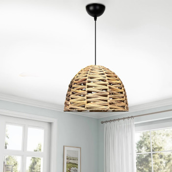 Φωτιστικό οροφής Kimi Megapap E27 wicker μονόφωτο χρώμα φυσικό Ø30x80εκ. Φωτιστικό οροφής Kimi Megapap E27 wicker μονόφωτο χρώμα φυσικό Ø30x80εκ.