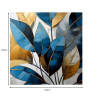 Πίνακας σε καμβά "Botanical Leaves" Megapap ψηφιακής εκτύπωσης 100x100x3εκ. Πίνακας σε καμβά "Botanical Leaves" Megapap ψηφιακής εκτύπωσης 100x100x3εκ.