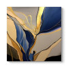 Πίνακας σε καμβά "Dance of Gold and Blue" Megapap ψηφιακής εκτύπωσης 100x100x3εκ. Πίνακας σε καμβά "Dance of Gold and Blue" Megapap ψηφιακής εκτύπωσης 100x100x3εκ.