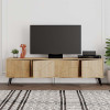 Έπιπλο τηλεόρασης Dune Megapap χρώμα sapphire oak 180x29,6x50εκ. Έπιπλο τηλεόρασης Dune Megapap χρώμα sapphire oak 180x29,6x50εκ.