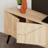 Έπιπλο τηλεόρασης Dune Megapap χρώμα sapphire oak 180x29,6x50εκ. Έπιπλο τηλεόρασης Dune Megapap χρώμα sapphire oak 180x29,6x50εκ.