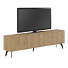 Έπιπλο τηλεόρασης Dune Megapap χρώμα sapphire oak 180x29,6x50εκ. Έπιπλο τηλεόρασης Dune Megapap χρώμα sapphire oak 180x29,6x50εκ.