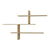 Ραφιέρα τοίχου Leo Megapap χρώμα sapphire oak 123x22x80εκ. Ραφιέρα τοίχου Leo Megapap χρώμα sapphire oak 123x22x80εκ.
