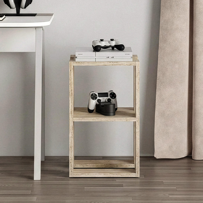 Κομοδίνο - Τραπεζάκι βοηθητικό Lonie Megapap χρώμα travertine 34x30x55εκ. Κομοδίνο - Τραπεζάκι βοηθητικό Lonie Megapap χρώμα travertine 34x30x55εκ.