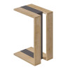 Τραπεζάκι βοηθητικό Muju Megapap χρώμα sapphire oak/ανθρακί 30x40x57εκ. Τραπεζάκι βοηθητικό Muju Megapap χρώμα sapphire oak/ανθρακί 30x40x57εκ.