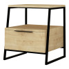 Κομοδίνο Pal Megapap χρώμα sapphire oak 45x40x50εκ. Κομοδίνο Pal Megapap χρώμα sapphire oak 45x40x50εκ.