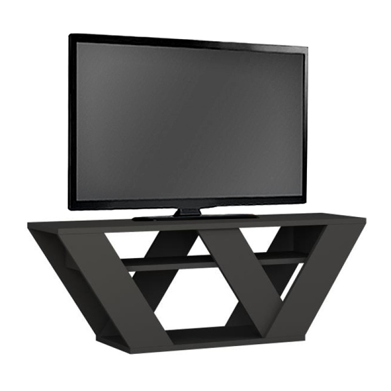 Έπιπλο τηλεόρασης Pipralla Megapap χρώμα ανθρακί 110x30x40εκ. Έπιπλο τηλεόρασης Pipralla Megapap χρώμα ανθρακί 110x30x40εκ.