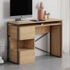 Γραφείο εργασίας πολυμορφικό Badau Megapap χρώμα sapphire oak 110x37,2x77εκ. Γραφείο εργασίας πολυμορφικό Badau Megapap χρώμα sapphire oak 110x37,2x77εκ.