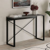 Κονσόλα Archie Megapap χρώμα γκρι ρετρό - μαύρο 110x35x75εκ. Κονσόλα Archie Megapap χρώμα γκρι ρετρό - μαύρο 110x35x75εκ.