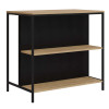 Τραπέζι μπαρ Detroit Megapap χρώμα sapphire oak - silky black 100x60x95εκ. Τραπέζι μπαρ Detroit Megapap χρώμα sapphire oak - silky black 100x60x95εκ.