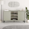 Μπουφές Frem Megapap χρώμα ash green 150x40x81εκ. Μπουφές Frem Megapap χρώμα ash green 150x40x81εκ.