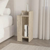 Κομοδίνο Elos Megapap δεξί χρώμα travertine 25x27x60εκ. Κομοδίνο Elos Megapap δεξί χρώμα travertine 25x27x60εκ.