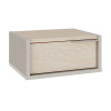 Κομοδίνο επιτοίχιο Eco Megapap χρώμα sandstone - light oak 40x33x18,5εκ. Κομοδίνο επιτοίχιο Eco Megapap χρώμα sandstone - light oak 40x33x18,5εκ.