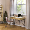 Γραφείο εργασίας Naive Megapap χρώμα sapphire oak 113,4x60x77,5εκ. Γραφείο εργασίας Naive Megapap χρώμα sapphire oak 113,4x60x77,5εκ.