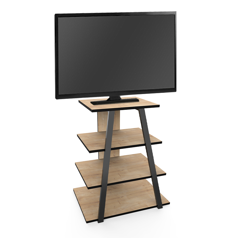 Έπιπλο τηλεόρασης Lyno Megapap χρώμα sapphire oak 70,4x54x80εκ. Έπιπλο τηλεόρασης Lyno Megapap χρώμα sapphire oak 70,4x54x80εκ.