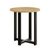 Τραπεζάκι βοηθητικό Mesa Megapap χρώμα sapphire oak Ø45x50εκ. Τραπεζάκι βοηθητικό Mesa Megapap χρώμα sapphire oak Ø45x50εκ.