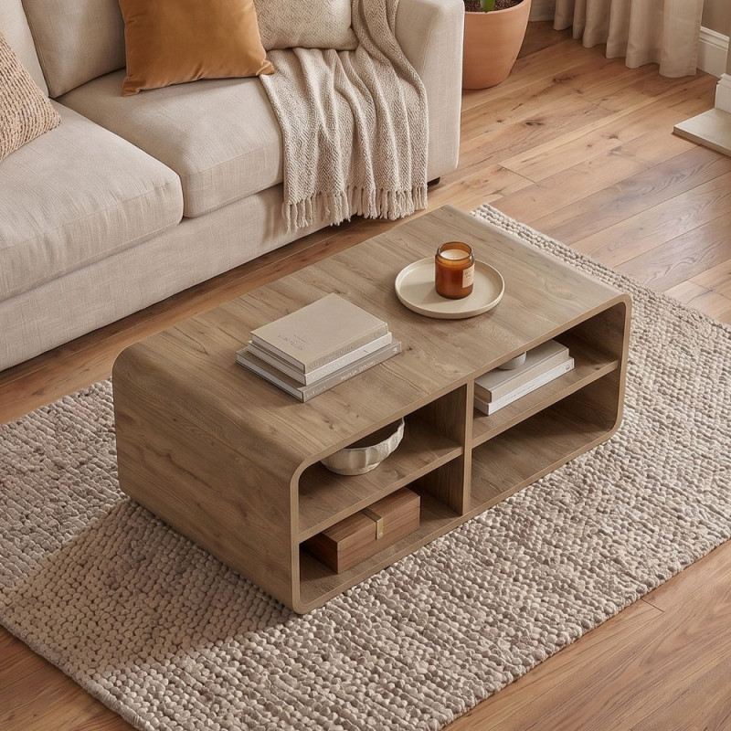 Τραπεζάκι σαλονιού Rovel Megapap χρώμα sepet oak 80,3x50x32,5εκ. Τραπεζάκι σαλονιού Rovel Megapap χρώμα sepet oak 80,3x50x32,5εκ.