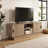 Έπιπλο τηλεόρασης Rovel Megapap χρώμα sepet oak 140,3x39x50εκ.