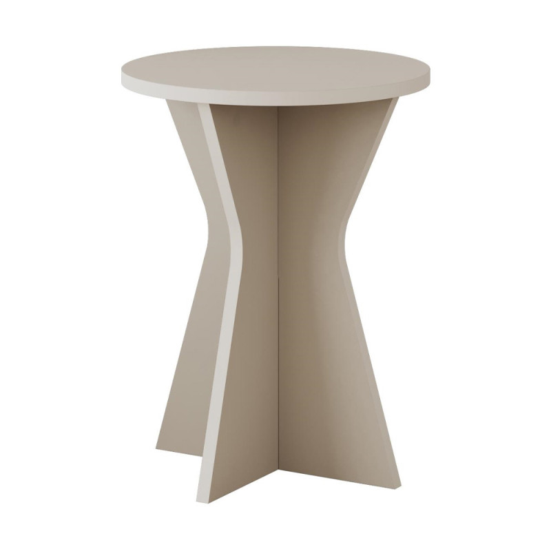Τραπεζάκι βοηθητικό Lisa Megapap χρώμα sandstone Ø40x51,8εκ. Τραπεζάκι βοηθητικό Lisa Megapap χρώμα sandstone Ø40x51,8εκ.