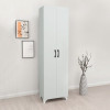 Ντουλάπα - Παπουτσοθήκη Lilly Megapap χρώμα λευκό 49x32x178εκ. Ντουλάπα - Παπουτσοθήκη Lilly Megapap χρώμα λευκό 49x32x178εκ.